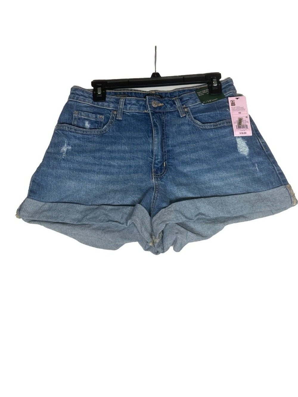 wild fable super high rise curvy rolled cuff shorts